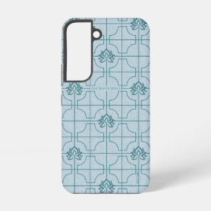 Coque Samsung Galaxy Motif géométrique Lotus Grid - Le Lotus Blanc