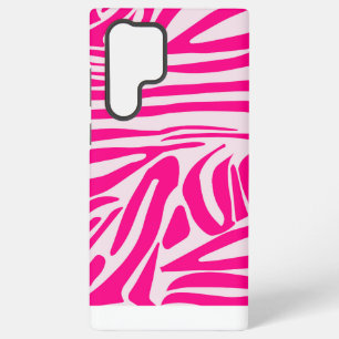 Coque Samsung Galaxy Motif imprimé zèbre rose