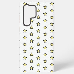 Coque Samsung Galaxy Motif Minimaliste Étoile Jaune Mignonne
