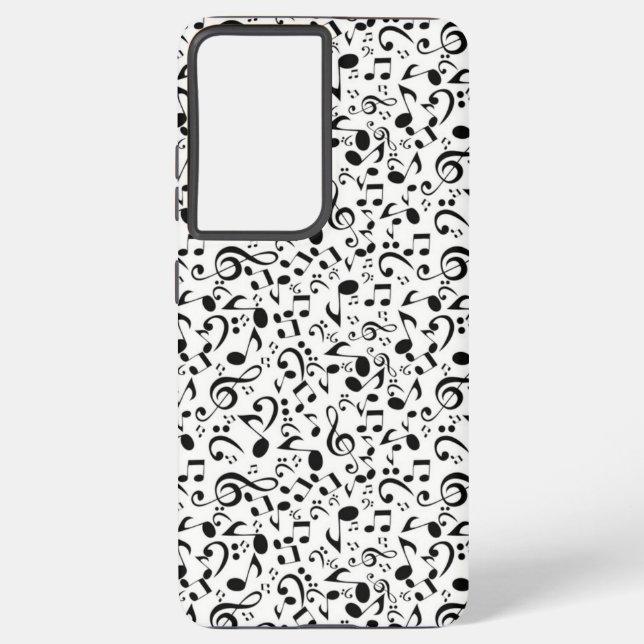 Coque Samsung Galaxy Motif musical (Verso)