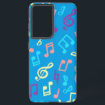 Coque Samsung Galaxy Motif musical<br><div class="desc">Pour les amateurs de musique</div>