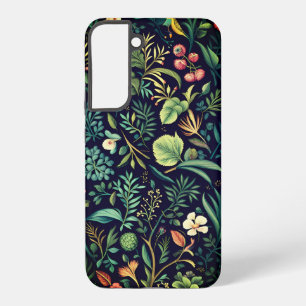 Coque Samsung Galaxy Motif naturel de fleurs et de feuilles