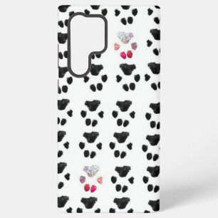 Coque Samsung Galaxy Motif rose et noir