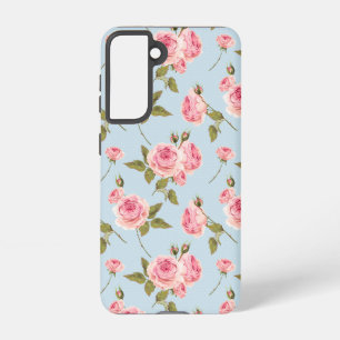 Coque Samsung Galaxy Motif rose et Pois