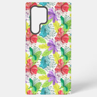 Motif sans couture de fleurs colorées