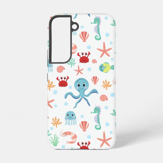 Coque Samsung Galaxy motif Sea World (Verso)