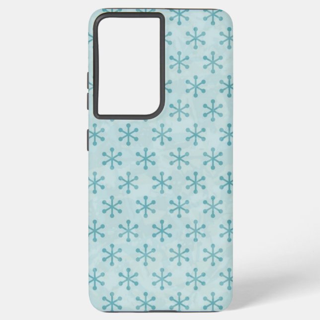 Coque Samsung Galaxy Motif Snowflake (Verso)