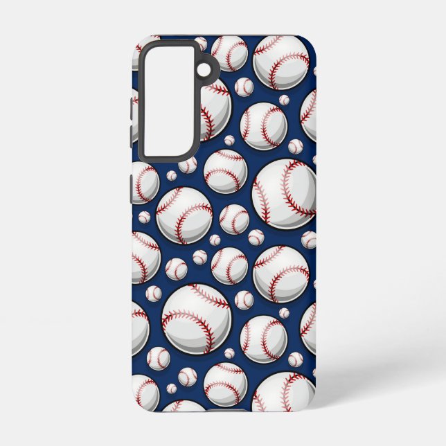Coque Samsung Galaxy Motif sportif de baseball (Verso)