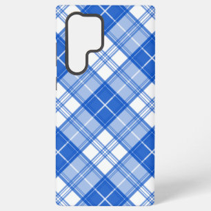 Coque Samsung Galaxy Motif Tartan Brun Blanc yxm0uat9