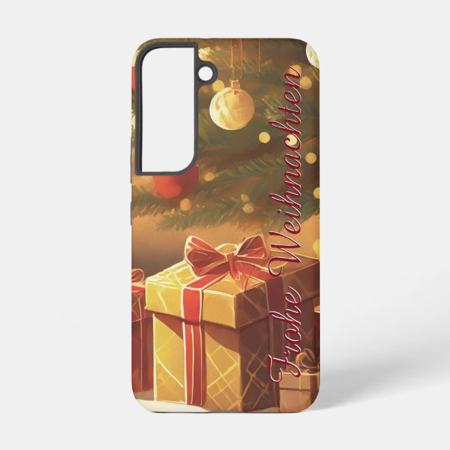 Coque Samsung Galaxy Motiv, mit Geschenken unterm Weihnachtsbaum 37016 (Verso)