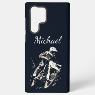 Coque Samsung Galaxy Motocross Devis Sport Motorcycle Personnaliser de 