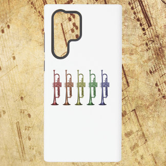 Coque Samsung Galaxy Musicien d'instrument à vent en cuivre Trompette a