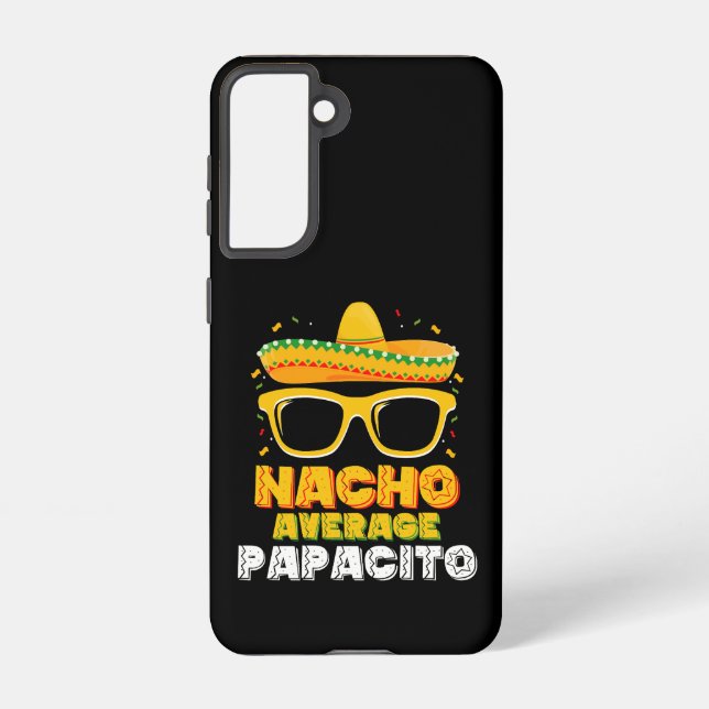 Coque Samsung Galaxy Nacho Moyenne Papacito Papa Famille Cinco De Mayo (Verso)