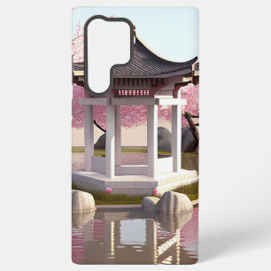 Coque Samsung Galaxy Nature Beauté Sakura Cherry Blossom Vue jardin