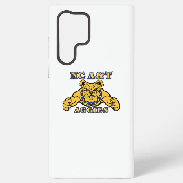 Coque Samsung Galaxy NC A&T Agences | Aggie Bulldog (Verso)