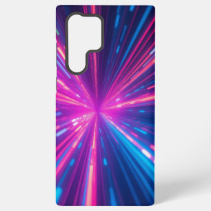 Coque Samsung Galaxy Neon Light Vitesse futuriste art numérique abstrai