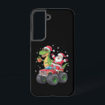 Coque Samsung Galaxy Noël Famille Correspondante Père Noël Truck Dinosa<br><div class="desc">Famille de Noël Correspondance Père Noël Camion Dinosaur Garçons</div>