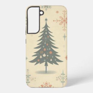 Coque Samsung Galaxy Noël/hiver moderne vintage/rétro