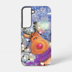 Coque Samsung Galaxy Noël Joyeux renne
