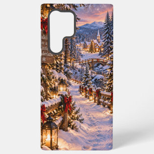Coque Samsung Galaxy Noël Merveilleux Hiver