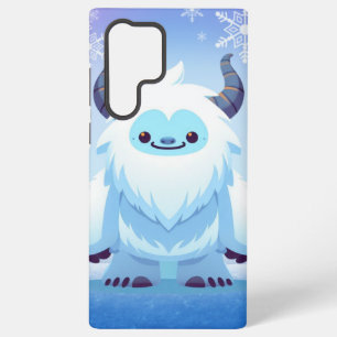 Coque Samsung Galaxy Noël mignon/yeti d'hiver