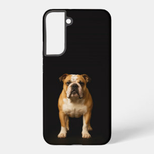 Coque Samsung Galaxy Noir 4 Luxe Galaxy S22 Plus, Bulldog de Stamina