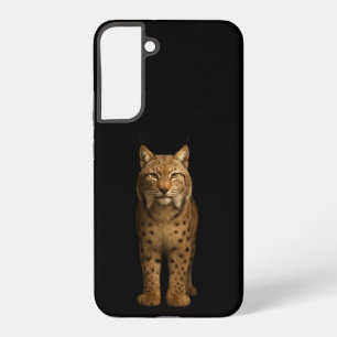 Coque Samsung Galaxy Noir 4 Luxe Galaxy S22 Plus, Lynx Silencieux