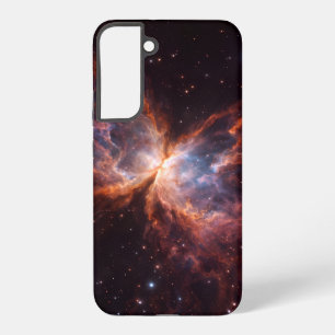 Coque Samsung Galaxy Noir 4 Luxe Galaxy S22 Plus, Nébuleuse du Papillon