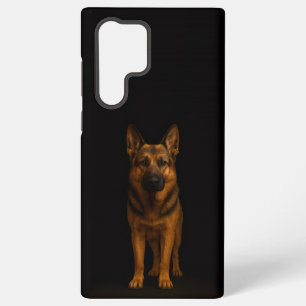 Coque Samsung Galaxy Noir 4 Luxe Galaxy S22 Ultra, Berger Allemand