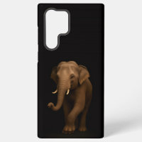 Noir 4 Luxe Galaxy S22 Ultra, Éléphant d'Inde