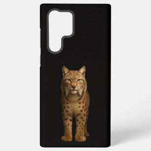 Coque Samsung Galaxy Noir 4 Luxe Galaxy S22 Ultra, Lynx Silencieux