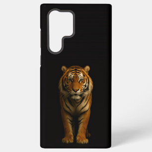 Coque Samsung Galaxy Noir 4 Luxe Galaxy S22 Ultra, Noble Tiger