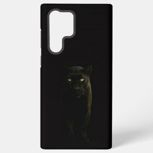 Coque Samsung Galaxy Noir 4 Luxe Galaxy S22 Ultra, Panthère noire