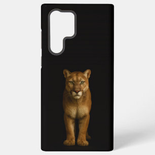 Coque Samsung Galaxy Noir 4 Luxe Galaxy S22 Ultra, Puma Prime Silencieu