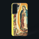 Coque Samsung Galaxy Notre-Dame de Guadalupe<br><div class="desc">Notre-Dame de Guadalupe est un titre catholique de Marie,  mère de Jésus associée à une série de cinq apparitions mariales à un paysan mexicain nommé Juan Diego et son oncle,  Juan Bernardino,  qui se seraient produits en décembre 1531,  lorsque les territoires mexicains étaient sous l'empire espagnol.</div>