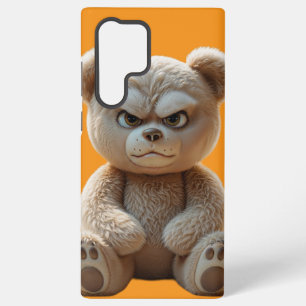 Coque Samsung Galaxy Nounours en peluche furieux Mignon Coléreux
