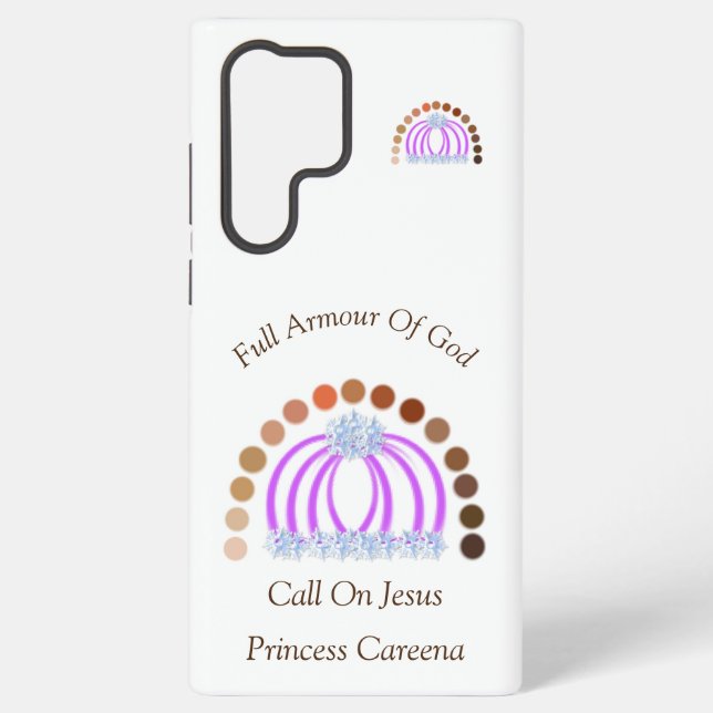 Coque Samsung Galaxy Nuances D'une Princesse Fille Armure Complète de D (Verso)