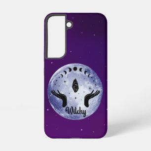 Coque Samsung Galaxy Nuit Envoûtante - Phases Lunaires Mystiques