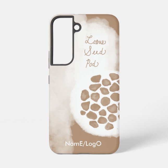Coque Samsung Galaxy objet_11_pod de graines de lotus (Verso)