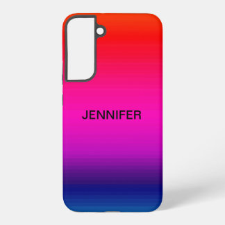 Coque Samsung Galaxy Ocean Sunset Blue Purple Red Art Blend Ajouter un 