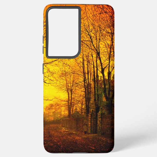 Coque Samsung Galaxy Octobre Afterglow John Atkinson Grimshaw (Verso)