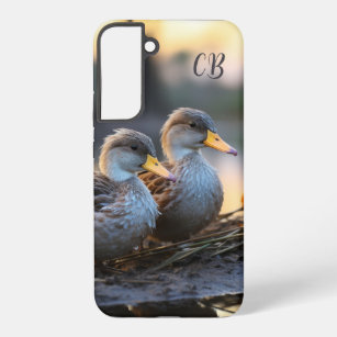 Coque Samsung Galaxy Oiseaux Canards Oiseaux Faune Nature Art animal