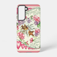 Oiseaux de l'amour Saint-Valentin Vintage
