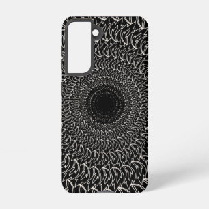 Coque Samsung Galaxy Ondes motifs concentriques géométriques répétées p
