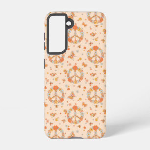 Coque Samsung Galaxy Orange Peace Floral