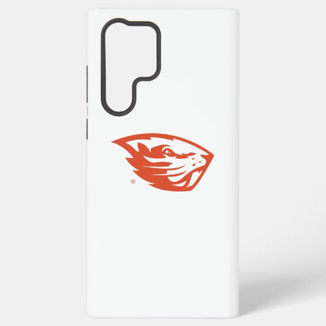 Coque Samsung Galaxy Oregon State Beavers | Tête de castor (Verso)