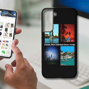 Coque Samsung Galaxy Orlando, Miami, South Beach Collage