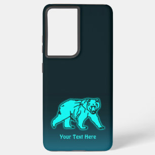 Coque Samsung Galaxy Ours bleu Kodiak
