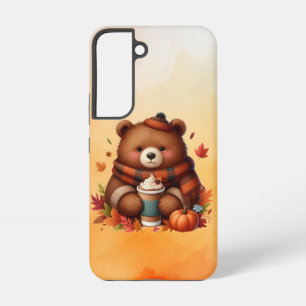 Coque Samsung Galaxy Ours d'automne rustique/vintage