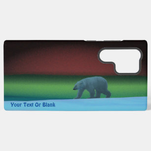 Coque Samsung Galaxy Ours polaire Lumières polaires